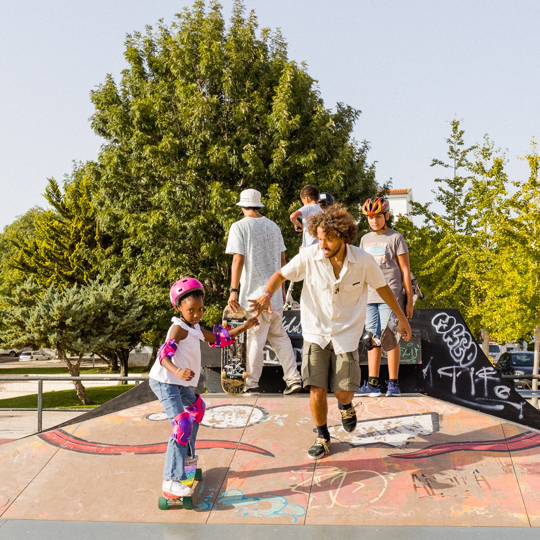 Skateboard, skatepark, up cycling plastic, children