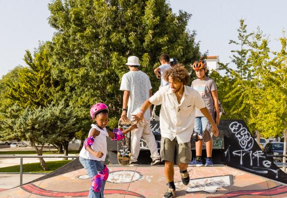 Skatepark, kids inclusion